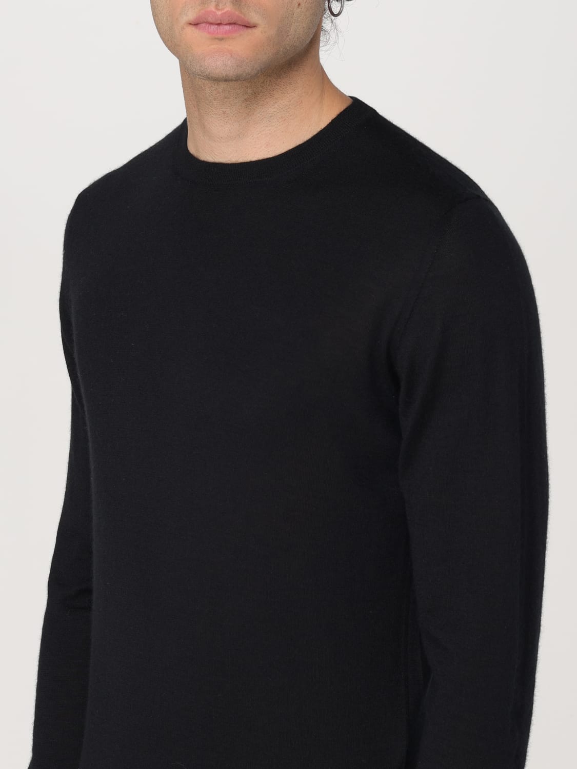 FEDELI PULLOVER: Pullover herren Fedeli, Schwarz - Img 3