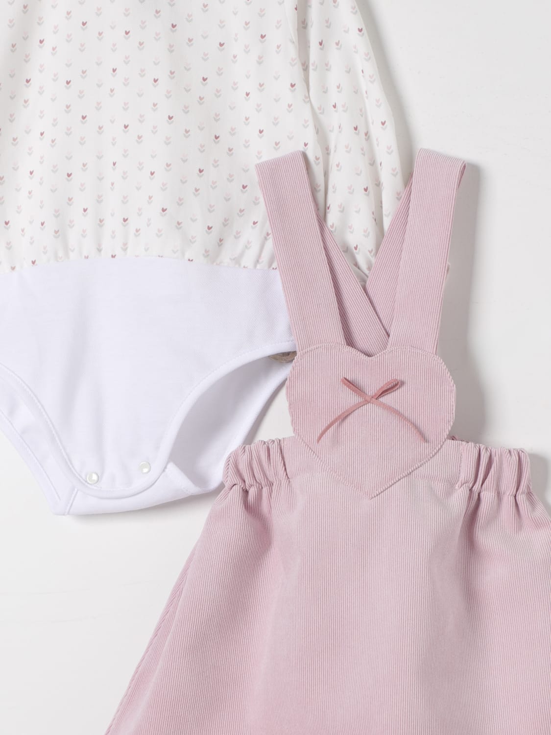 LA STUPENDERIA JUMPSUIT: La Stupenderia baby set, Pink - Img 3
