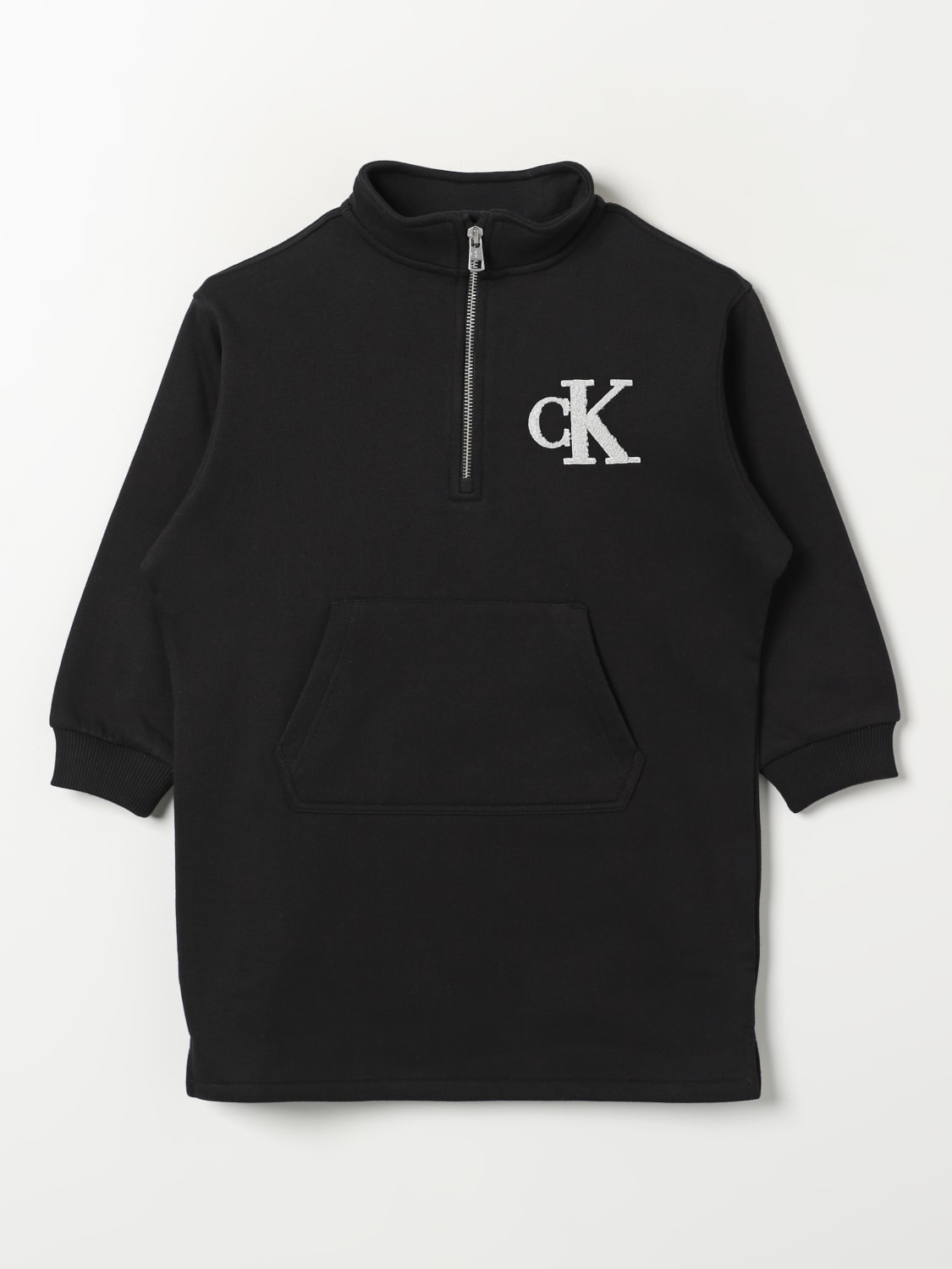 CALVIN KLEIN KLEID: Kleid kinder Calvin Klein, Schwarz - Img 1
