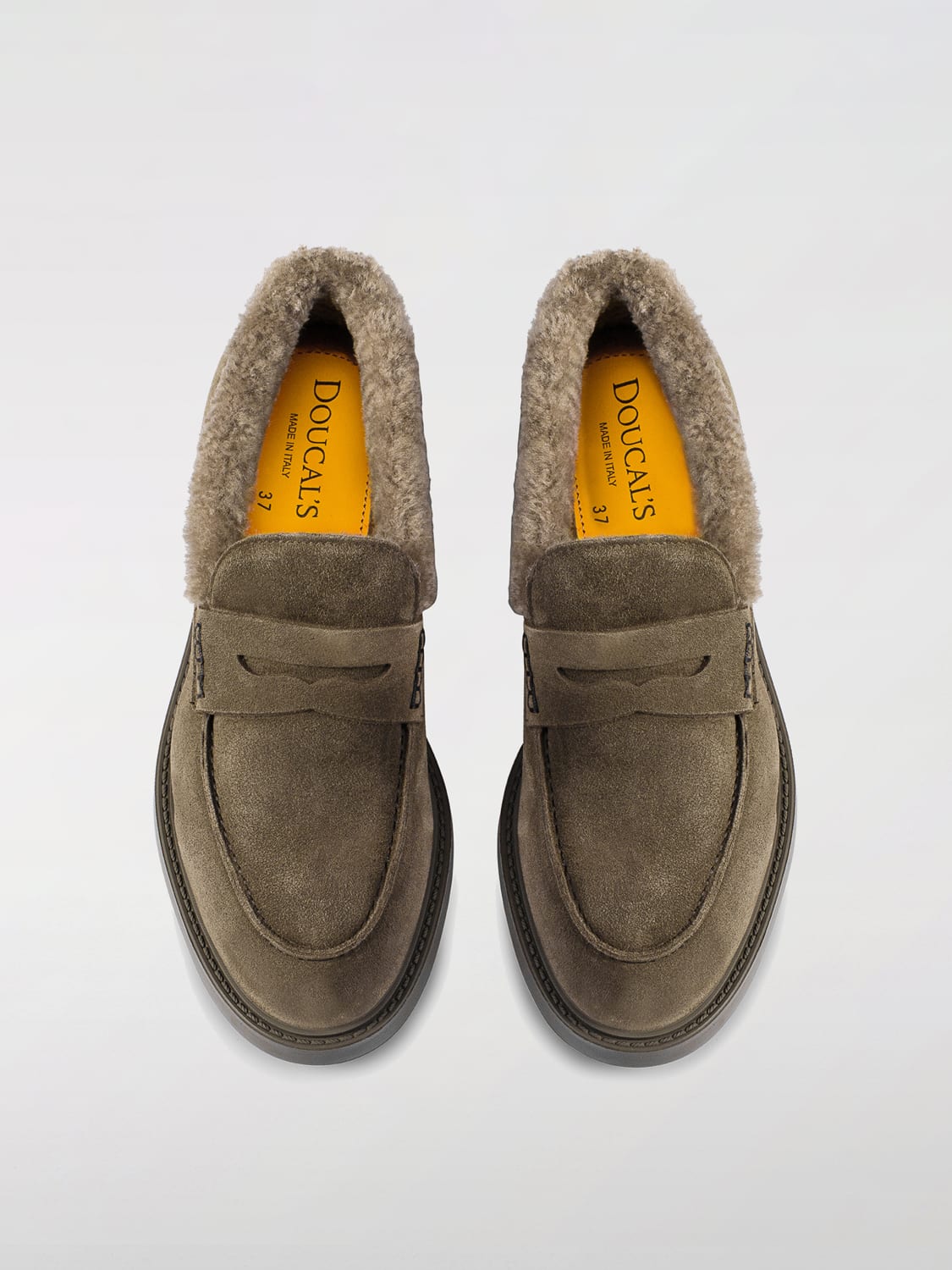 DOUCAL'S MOKASSINS: Mokassins damen Doucal's, Tabak - Img 3