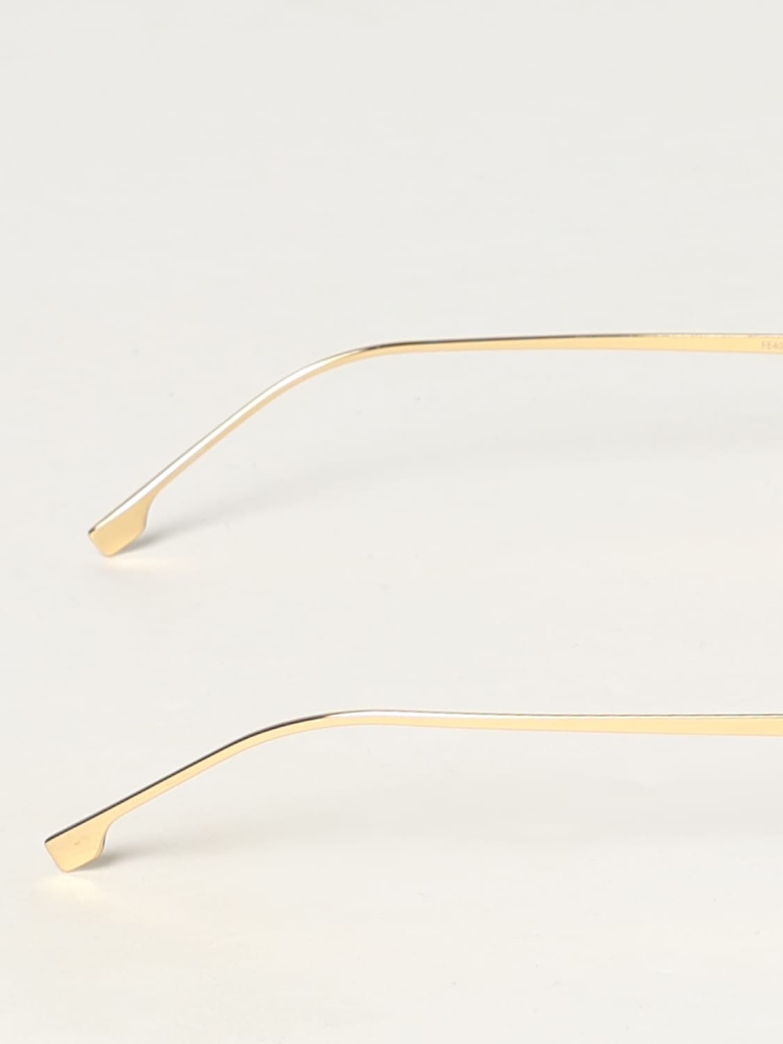 FENDI OCCHIALI DA SOLE: Occhiali da sole FF Gold Oval Fendi, Rosa - Img 4