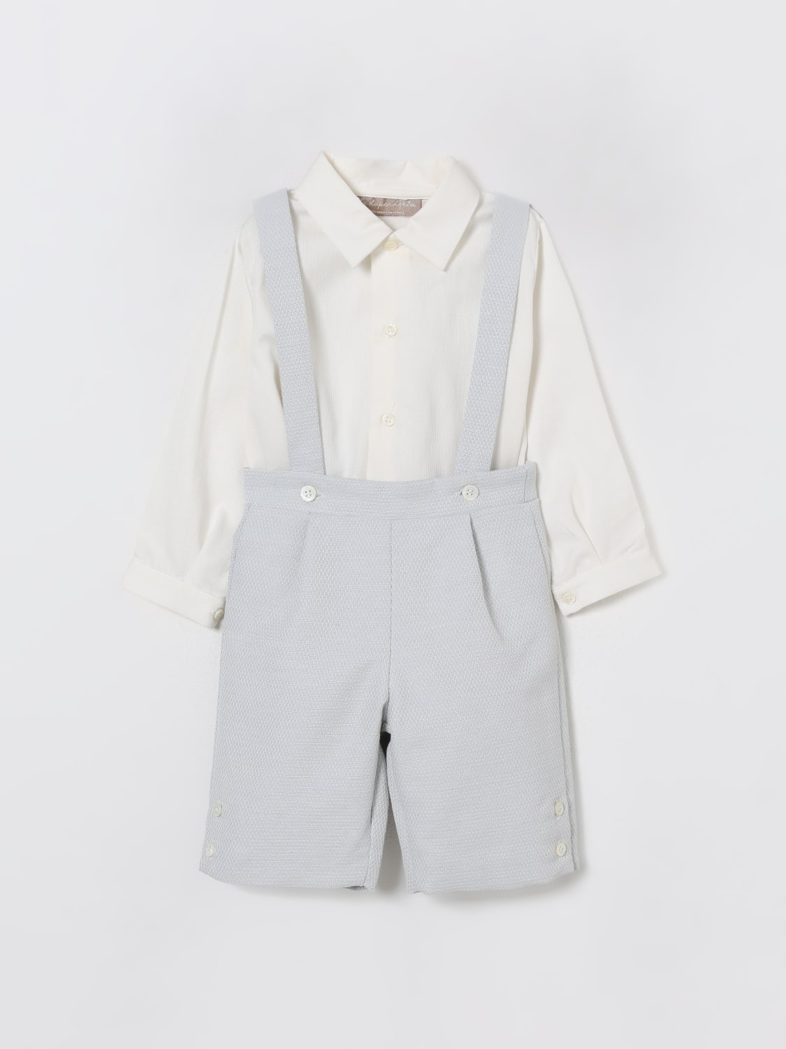 LA STUPENDERIA JUMPSUIT: Pants kids La Stupenderia, White - Img 1