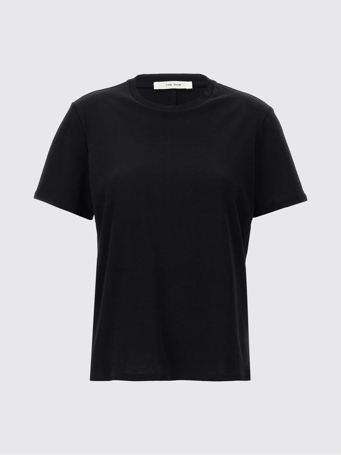 THE ROW T-SHIRTS: T-shirt basic The Row in cotone, Nero - Img 1