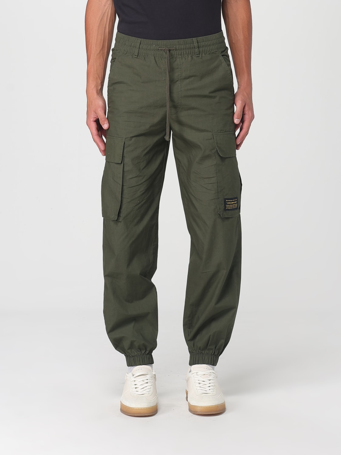CHAMPION TROUSERS: Trousers men Champion, Green - Img 1