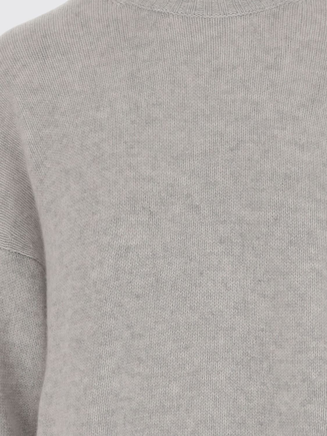 ALLUDE SWEATER: Allude women's sweater, Grey - Img 3