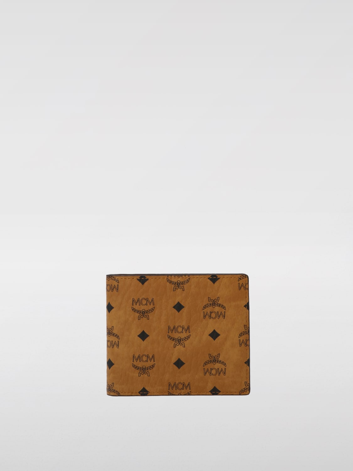 MCM WALLET: Wallet men Mcm, Brown - Img 1