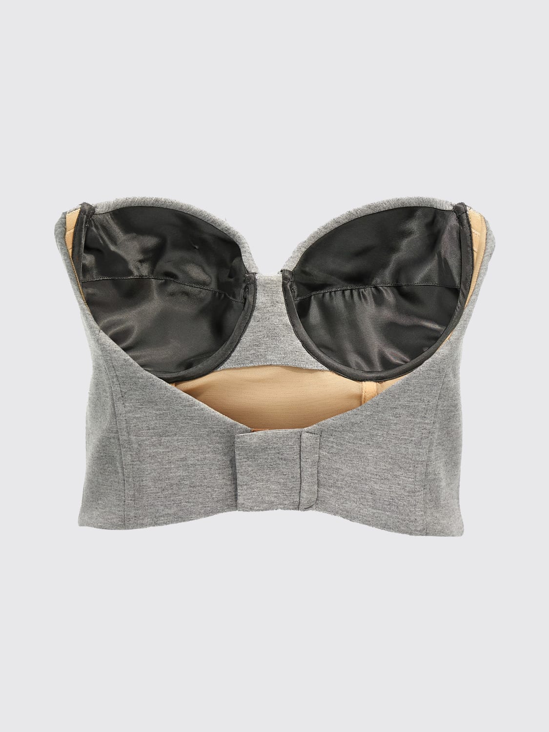 GIUSEPPE DI MORABITO TOP: Top femme Giuseppe Di Morabito, Gris - Img 2