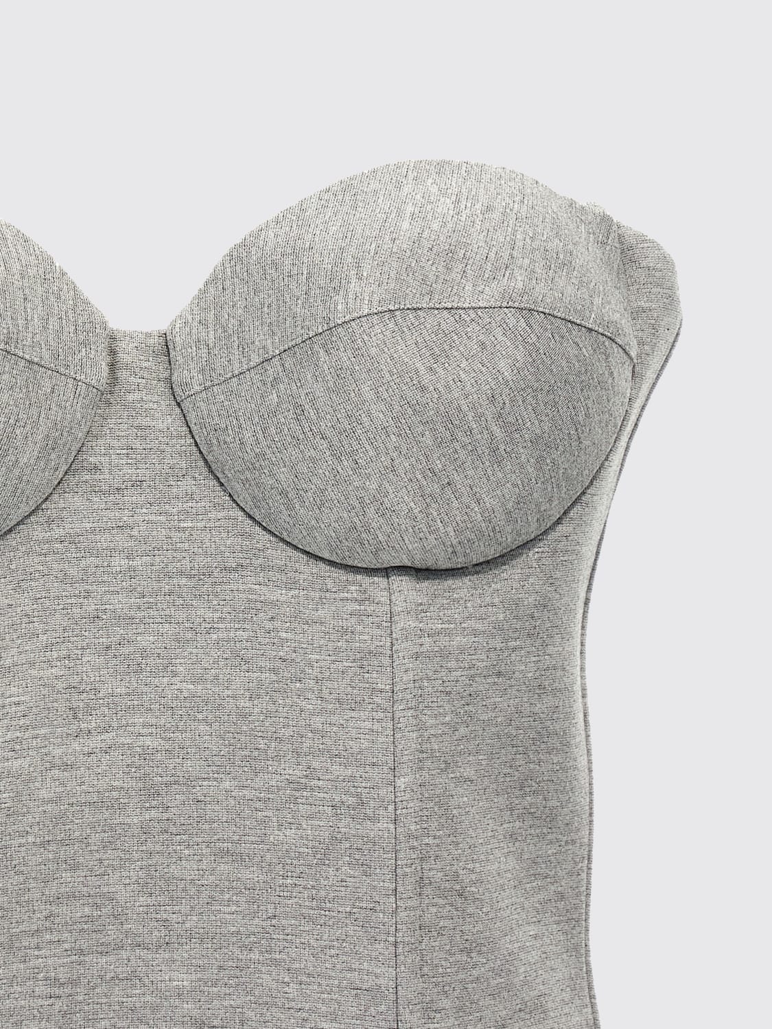 GIUSEPPE DI MORABITO TOP: Top femme Giuseppe Di Morabito, Gris - Img 3