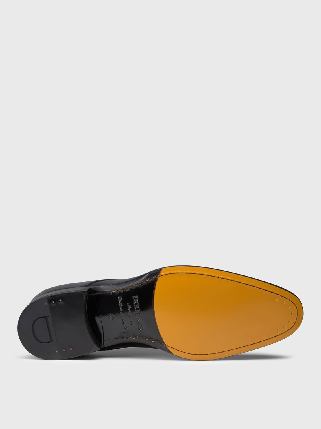 DOUCAL'S BROGUE SHOES: Brogue shoes men Doucal's, Black - Img 4