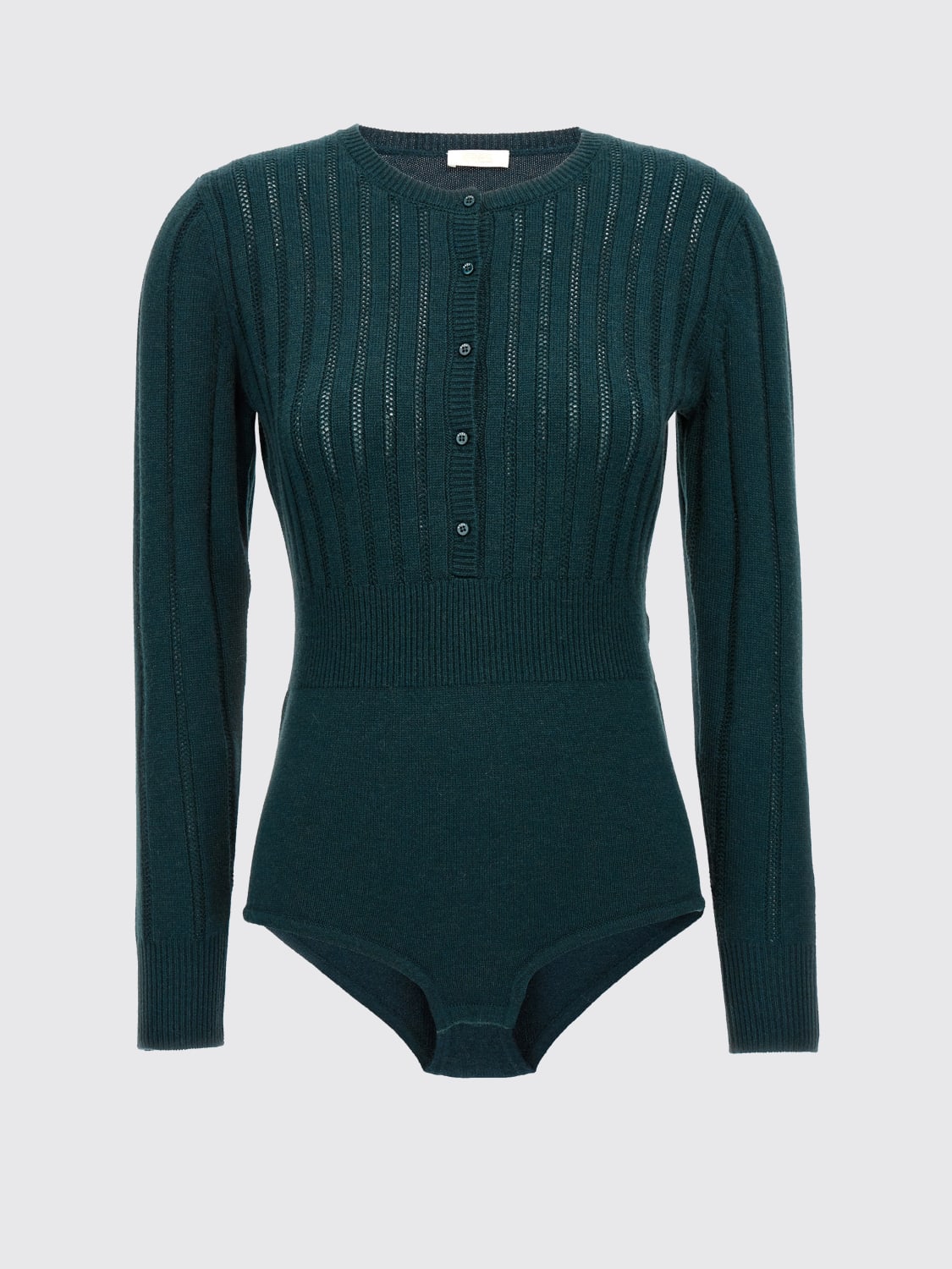ERES SWEATER: Body woman Eres, Green - Img 1
