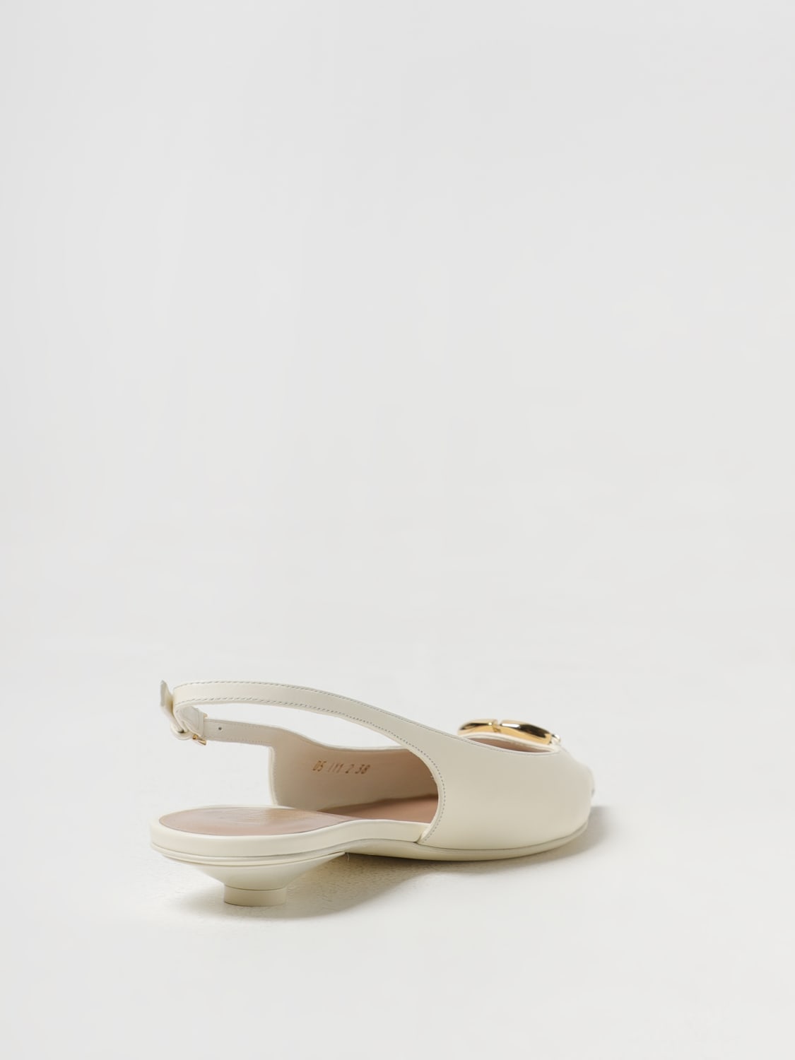 VALENTINO GARAVANI 芭蕾平底鞋: 鞋 女士 Valentino Garavani, 白色 - Img 3