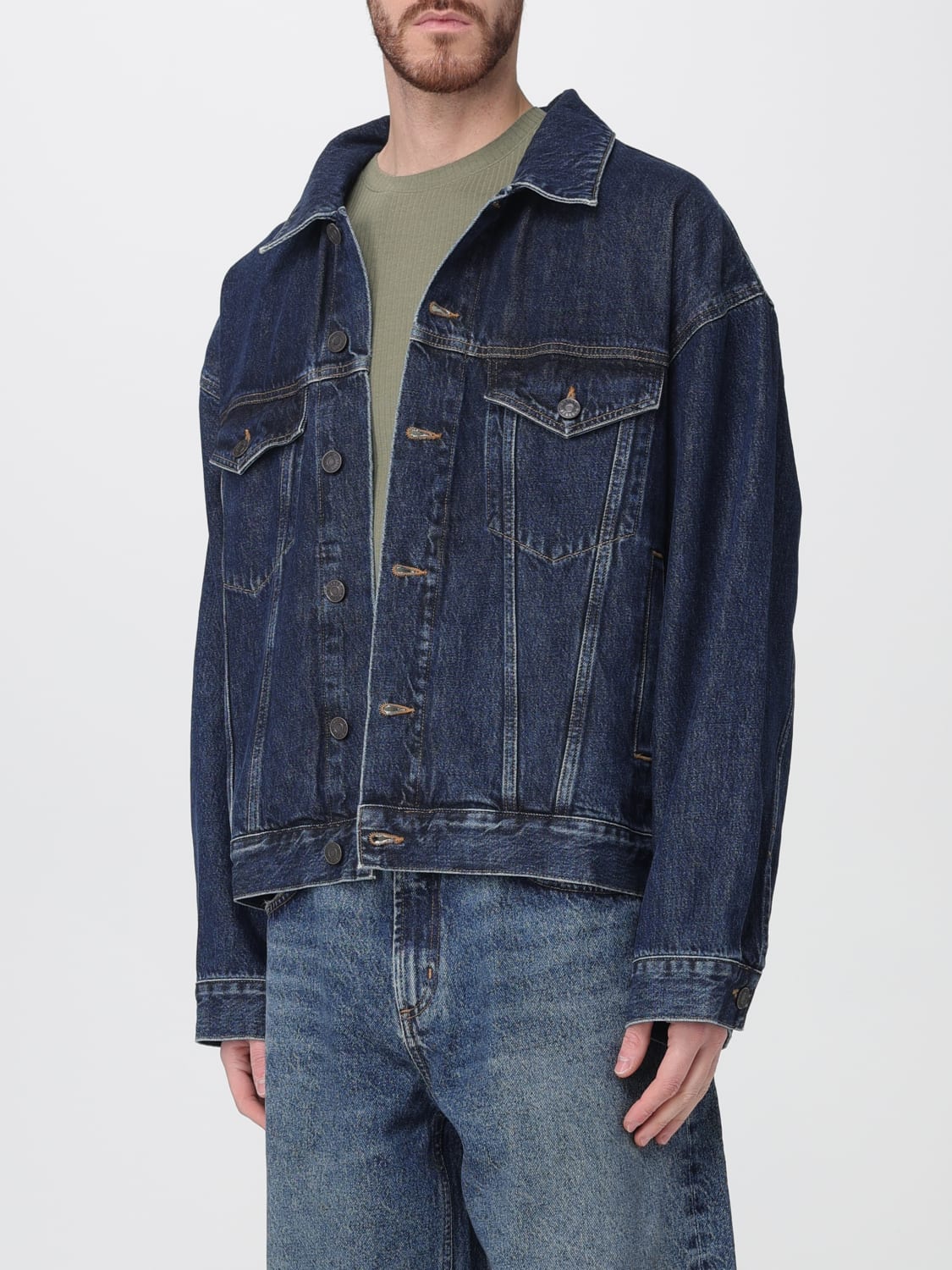 AGOLDE JACKET: Jacket men Agolde, Blue - Img 3