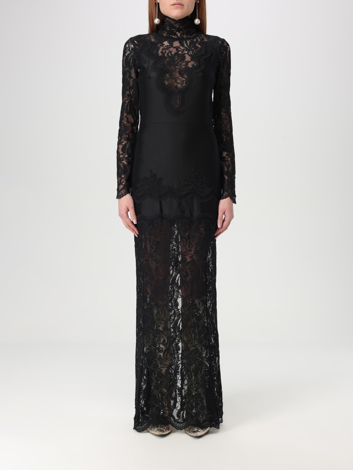 RABANNE VESTIDO: Vestido mujer Rabanne, Negro - Img 1