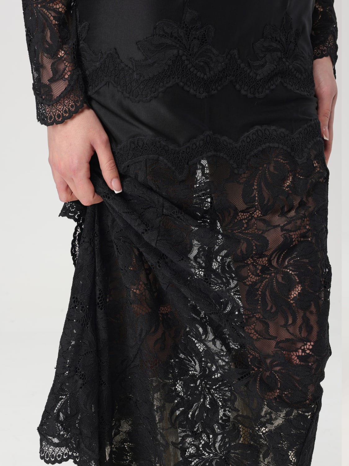 RABANNE VESTIDO: Vestido mujer Rabanne, Negro - Img 4