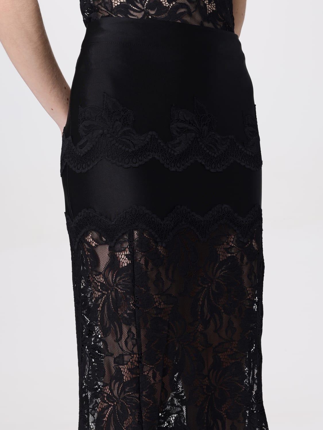 スカート RABANNE Woman Skirt Black 25PJJU021PA0170 P001 RABANNE: Skirt woman - Black | Rabanne skirt 25PJJU021PA0170