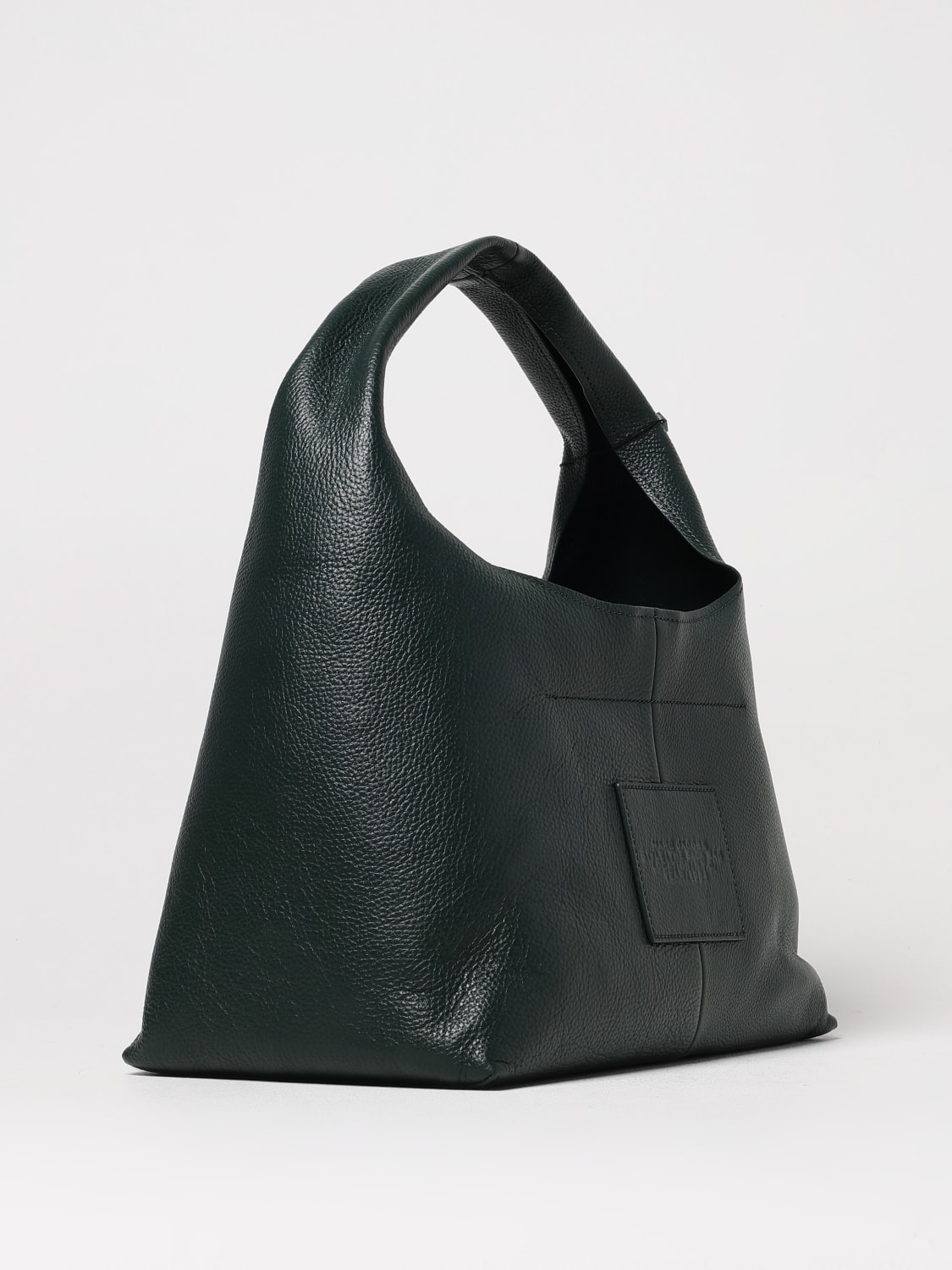 MARC JACOBS BORSA A SPALLA: Borsa Marc Jacobs in pelle a grana , Verde - Img 2