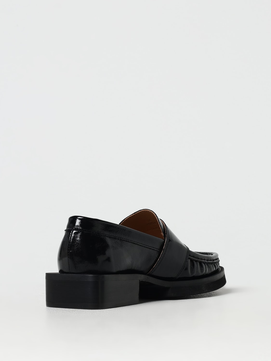ローファー・オックスフォード GANNI Women Laced up Shoes S2534 099 Black GANNI: Shoes woman - Black | Ganni loafers S2534 online at