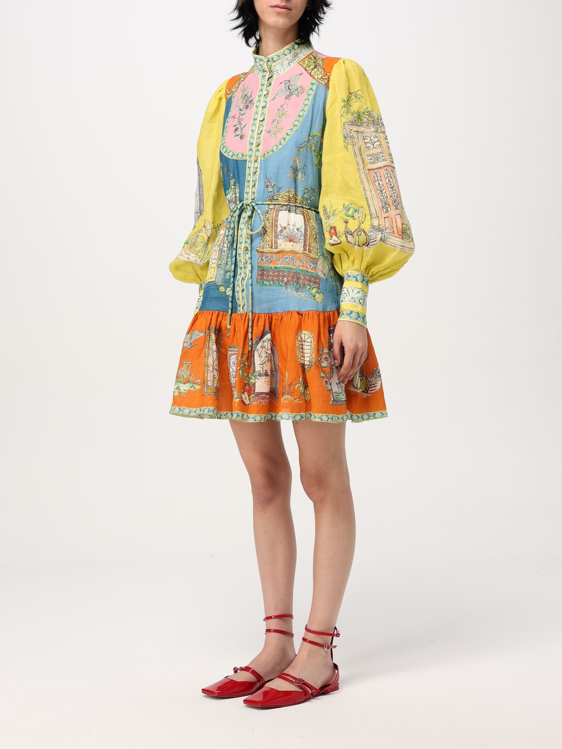 ALEMAIS: Dress woman - Multicolor | Alemais dress 4203D