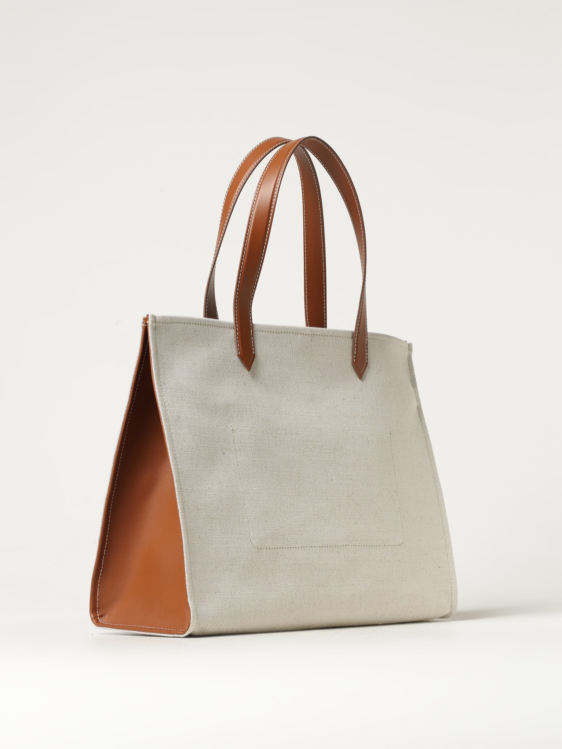 トートバッグ BALMAIN Woman Tote bags Brown DN1FF810TDCS GEM BALMAIN: Handbag woman - Brown | Balmain tote bags