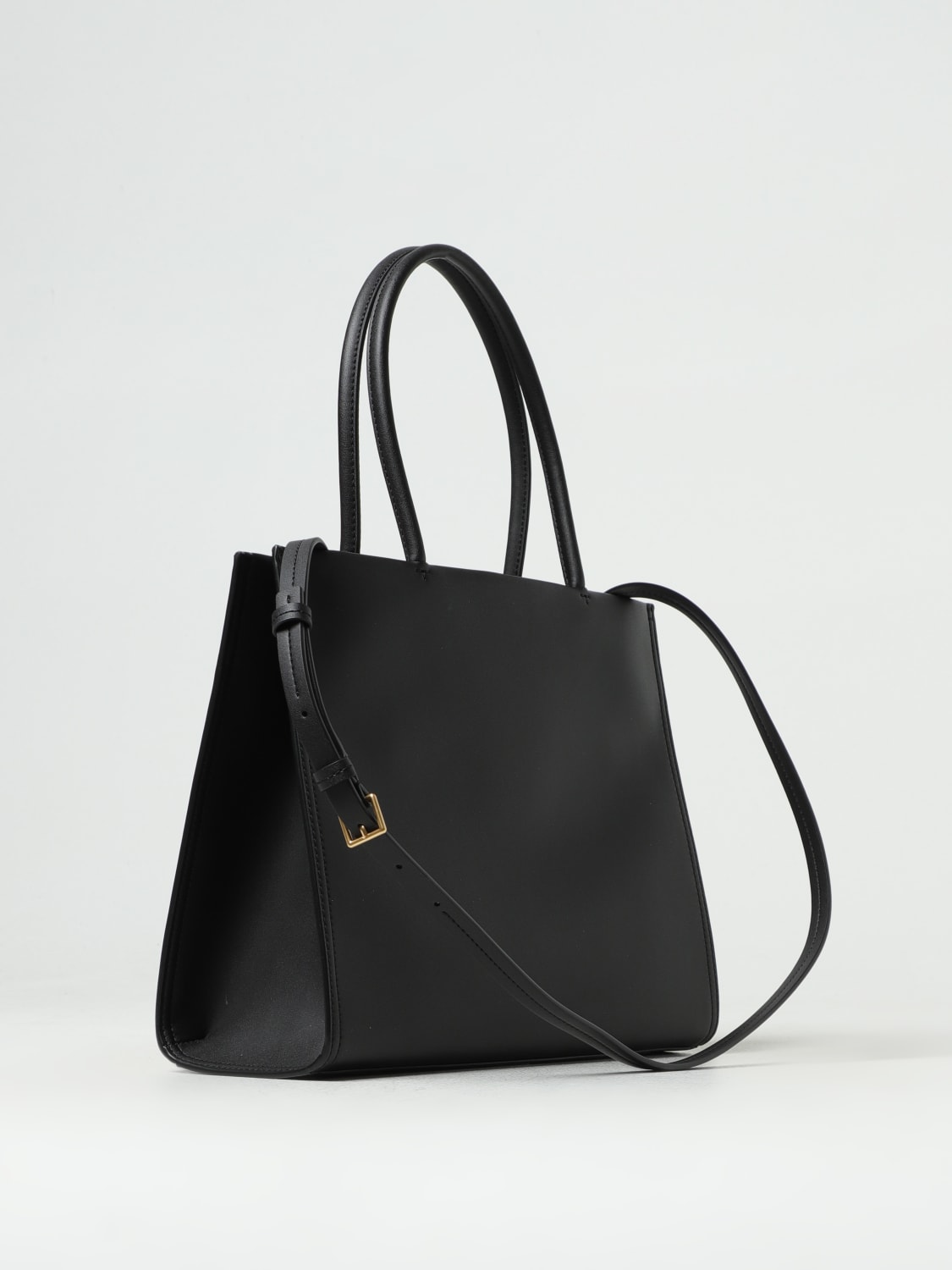 トートバッグ TORY BURCH Woman Tote bags Black 145612 001 TORY BURCH Ella organic tote bag Woman 145612 1 Black | eBay