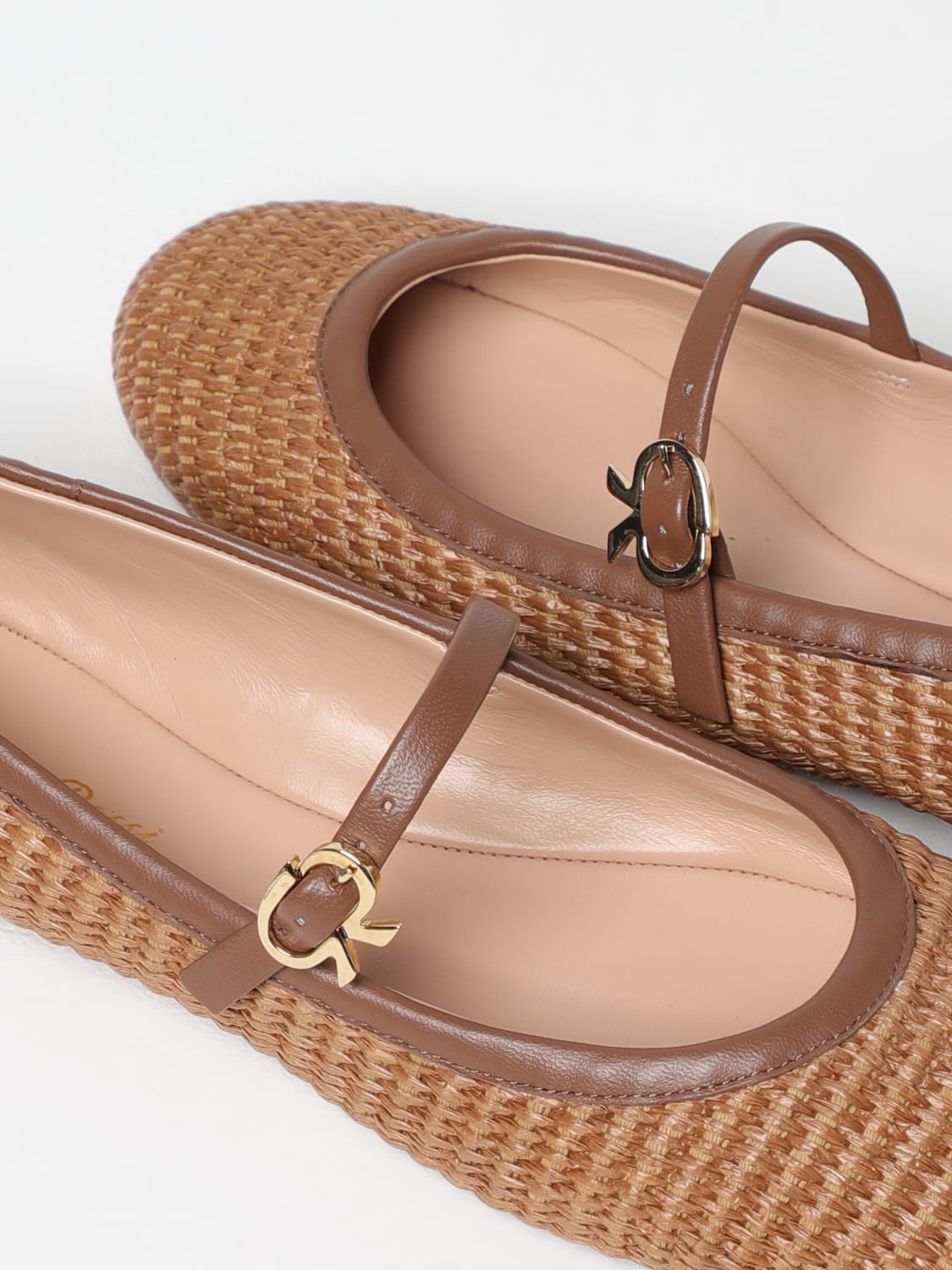 GIANVITO ROSSI BALLET FLAT: Ballet flats woman Gianvito Rossi, Brown - Img 4