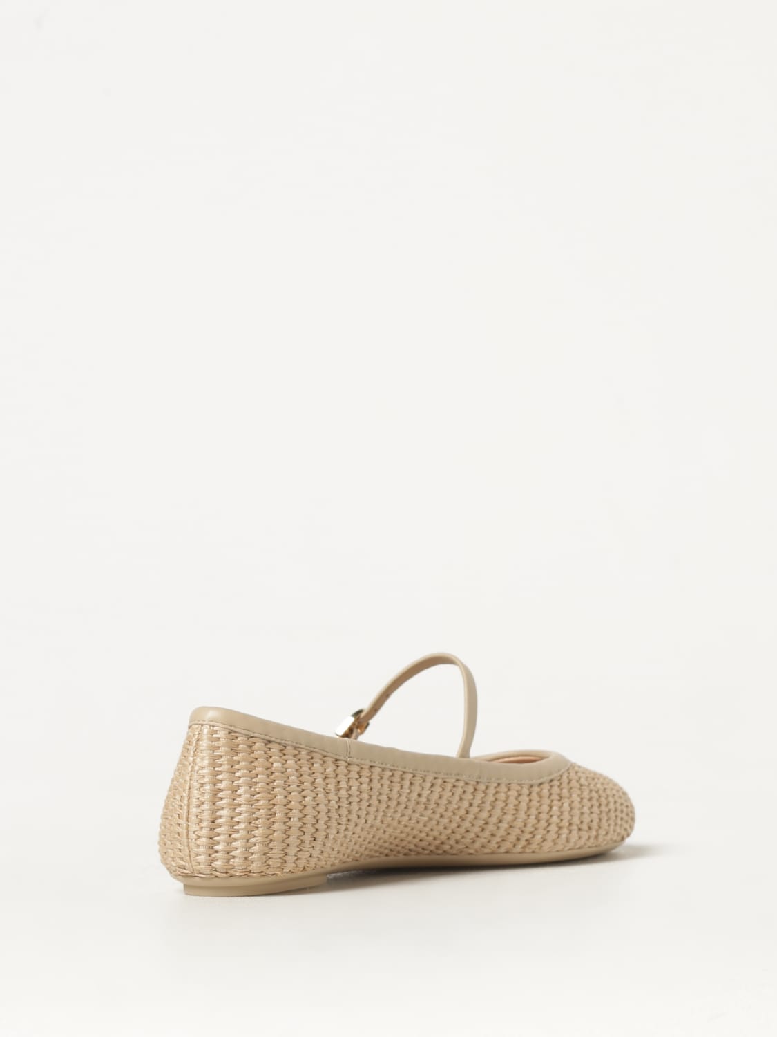 GIANVITO ROSSI 芭蕾平底鞋: 芭蕾平底鞋 女士 Gianvito Rossi, 自然色 - Img 3