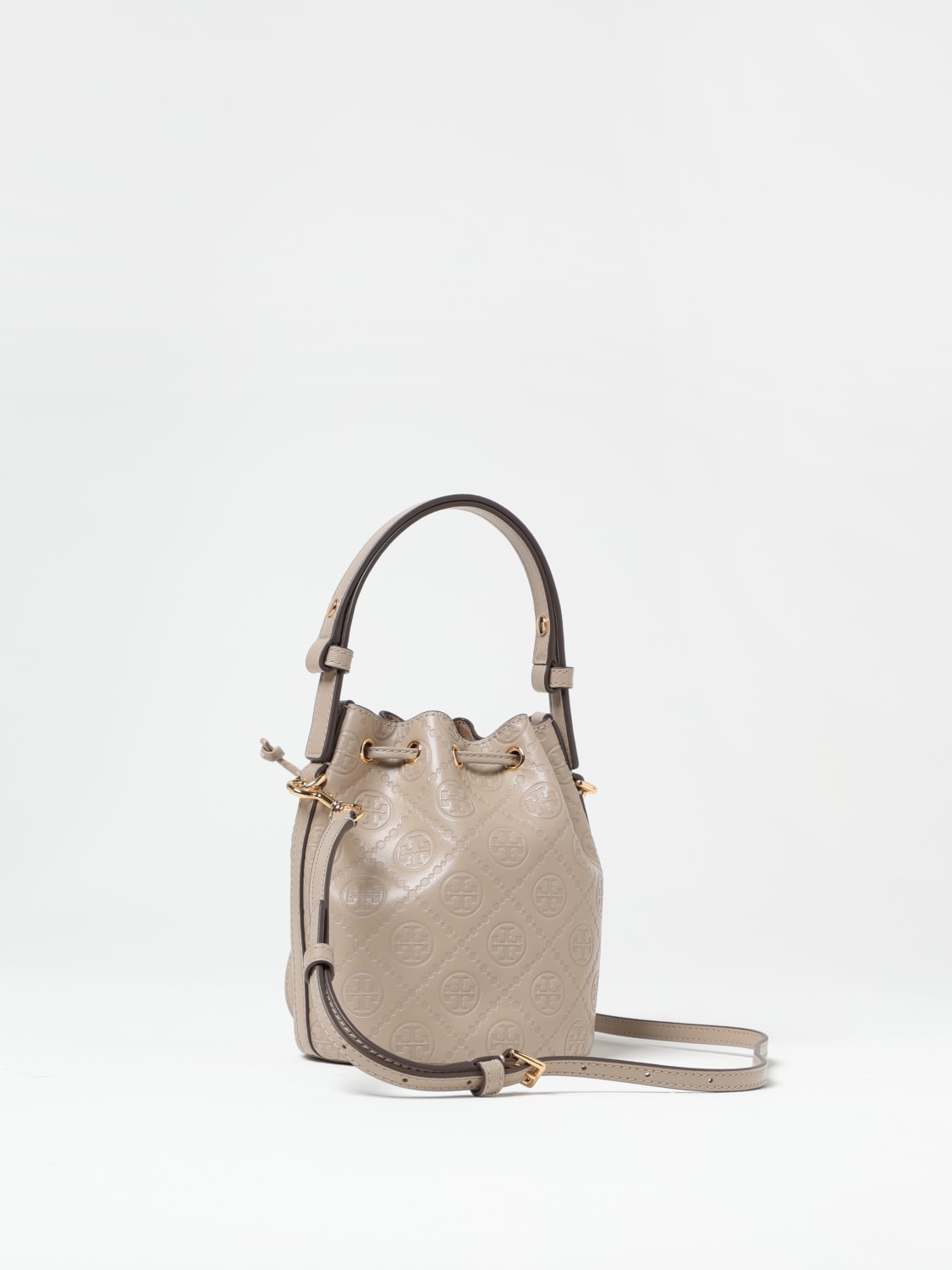 バッグ・カバンその他 TORY BURCH Woman Mini bag Beige 158500 200 Bon Bon Croc-Embossed Mini Bag: Women's Designer Crossbody