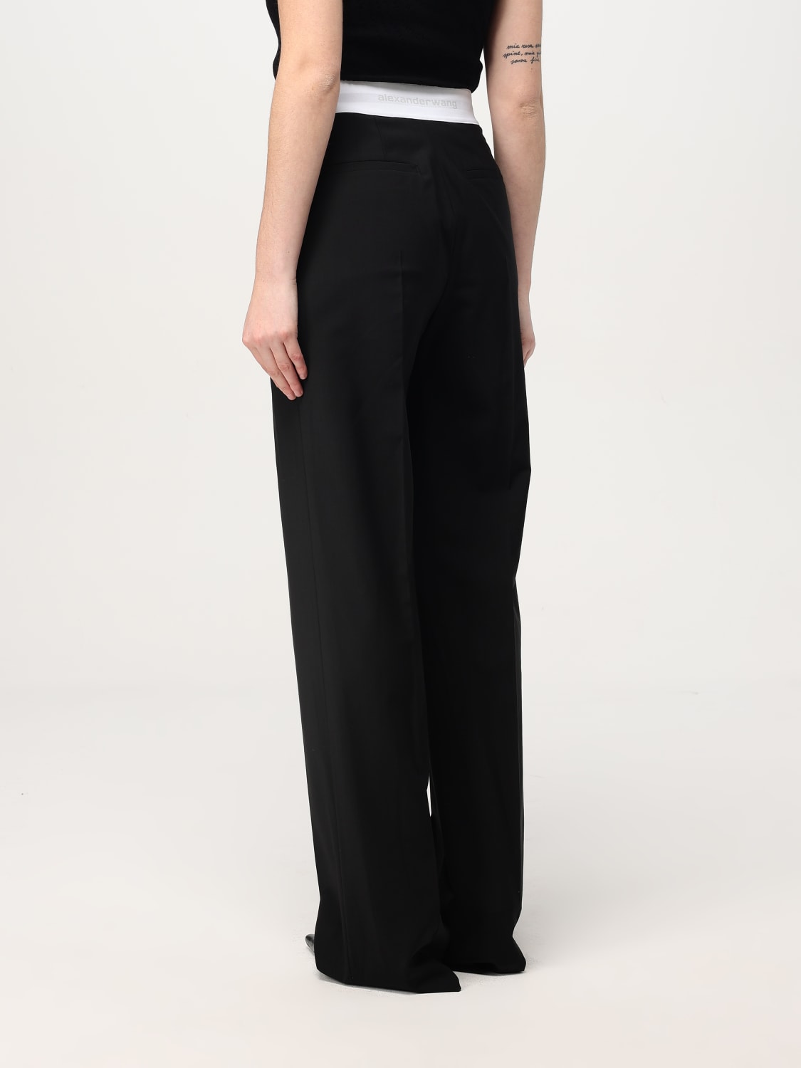 パンツ ALEXANDER WANG Woman Pants Black 1WC3244748 001 ALEXANDER WANG: Pants woman - Black | Alexander Wang pants