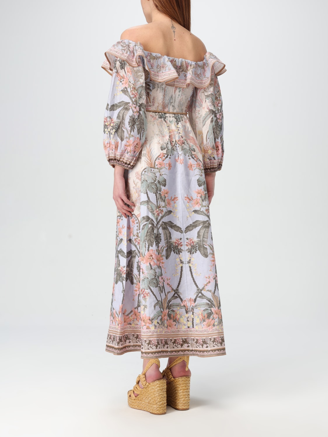 ZIMMERMANN: Dress woman - Multicolor | Zimmermann dress