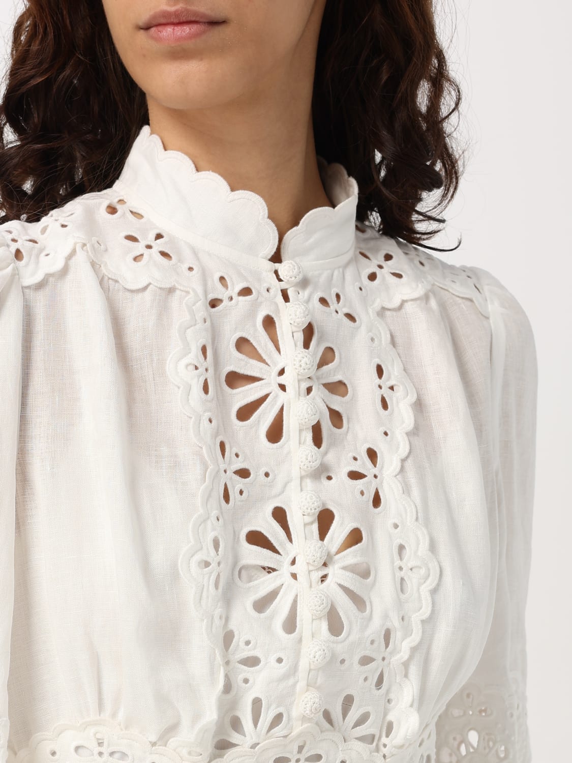 ワンピース ZIMMERMANN Woman Dress White 0981DRS252 IVO ZIMMERMANN: Dress woman - White | Zimmermann dress