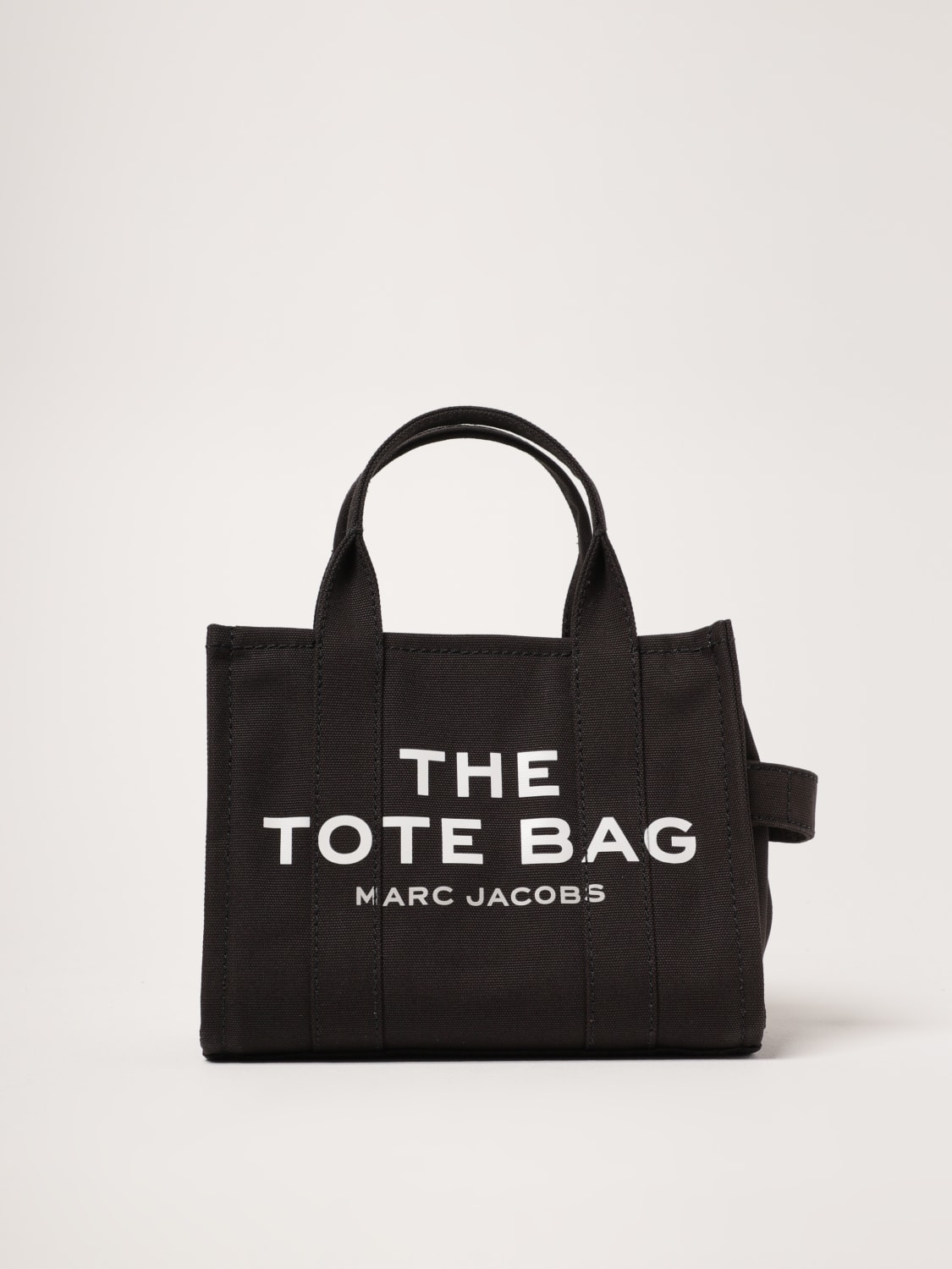 MARC JACOBS BORSA A MANO: Borsa The Tote Bag Marc Jacobs in canvas , Nero - Img 1