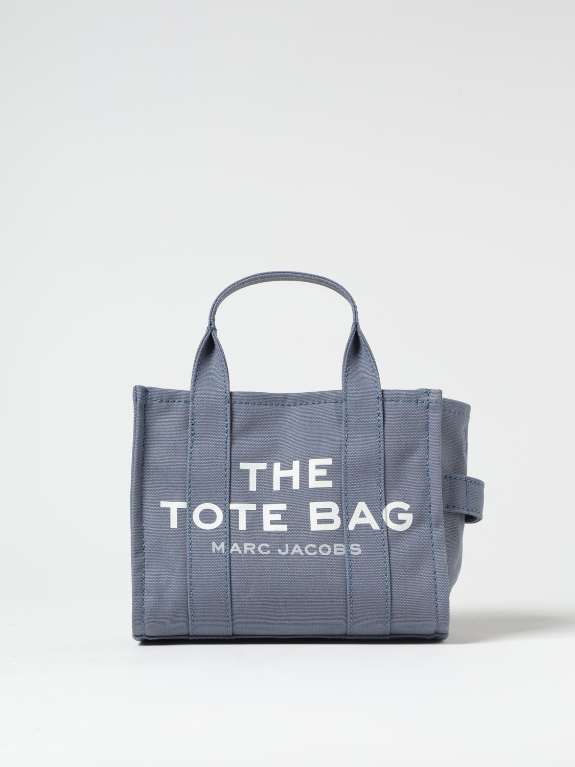 MARC JACOBS BORSA A MANO: Borsa The Tote Bag Marc Jacobs in canvas , Blue - Img 1