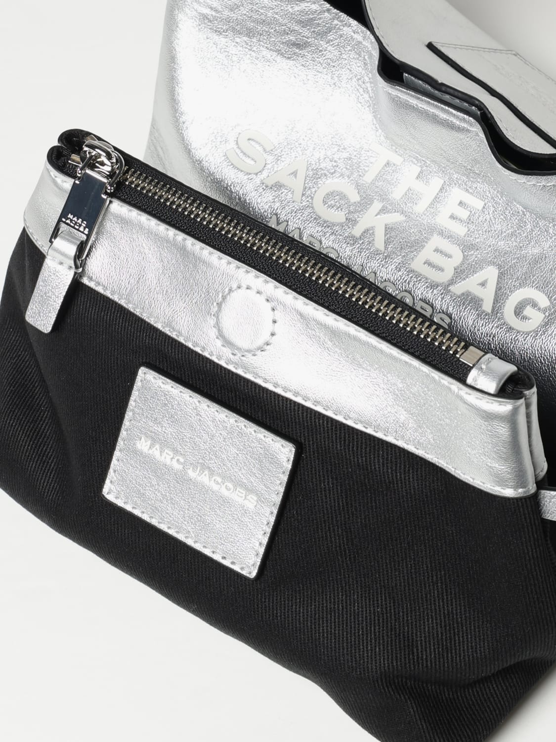 MARC JACOBS SAC À MAIN: Sac porté main femme Marc Jacobs, Argent - Img 3