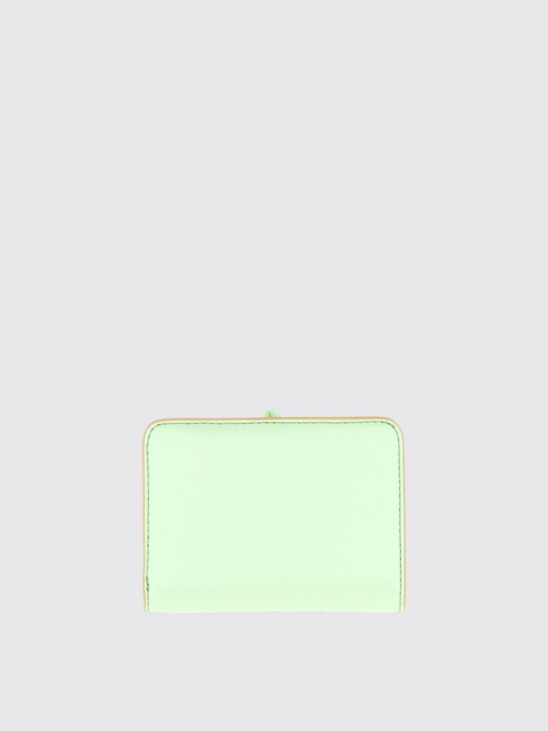 MARC JACOBS PORTAFOGLIO: Portafoglio Snapshot in pelle saffiano Marc Jacobs, Beige - Img 3