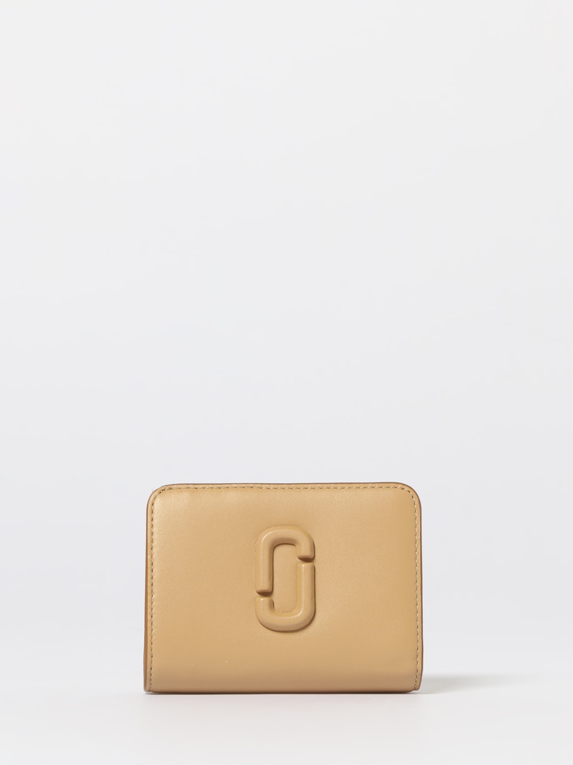 MARC JACOBS WALLET: Wallet woman Marc Jacobs, Beige - Img 1