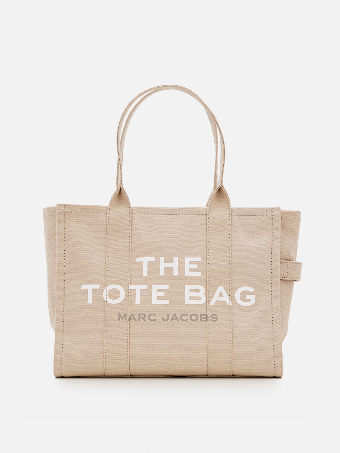 MARC JACOBS BORSA TOTE: Borsa The Tote Bag Marc Jacobs in canvas , Beige - Img 1