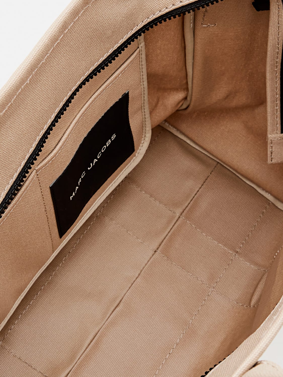 MARC JACOBS BORSA TOTE: Borsa The Tote Bag Marc Jacobs in canvas , Beige - Img 4