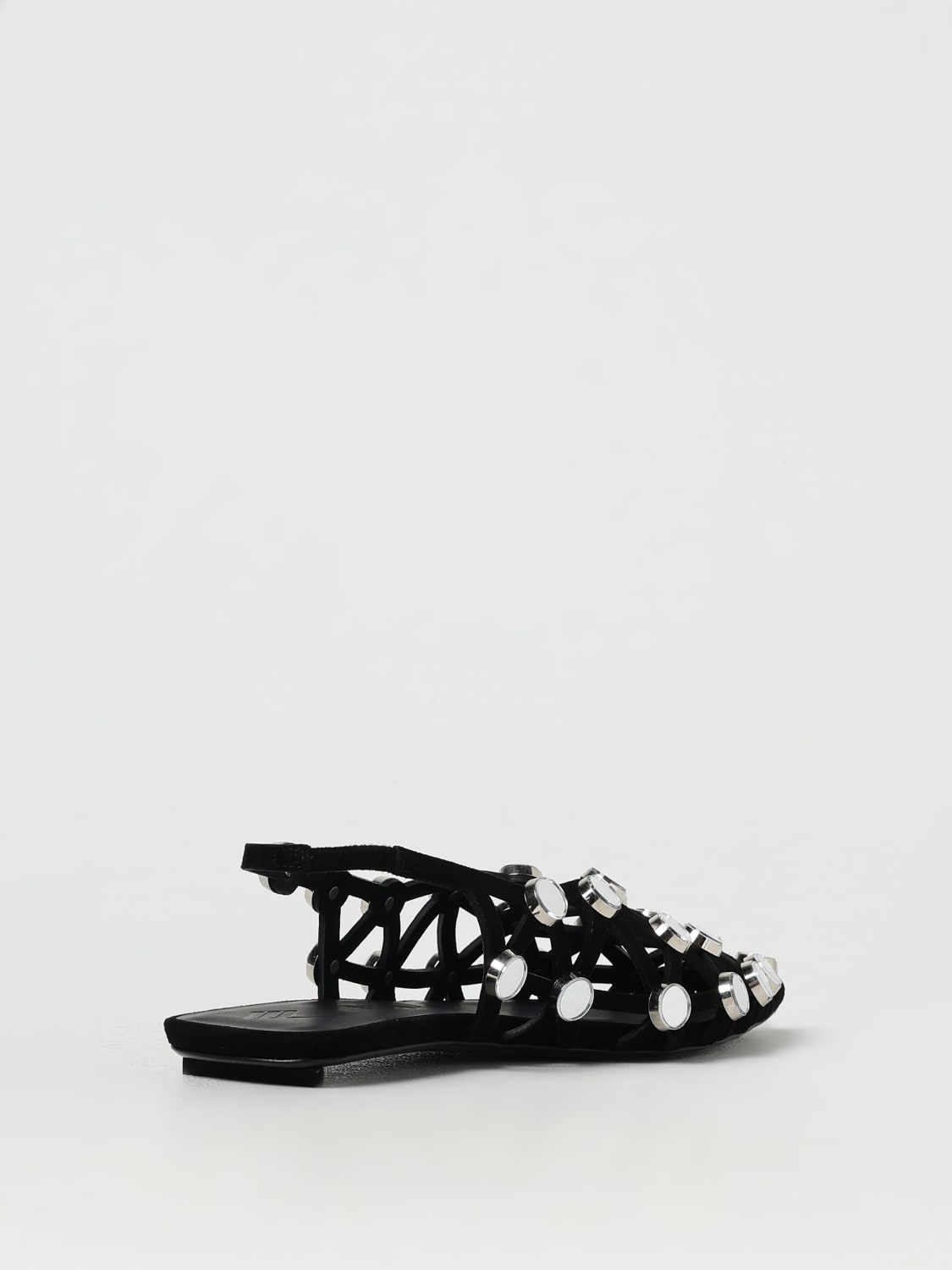 THE ATTICO MANOLETINAS: Manoletinas mujer The Attico, Negro - Img 3