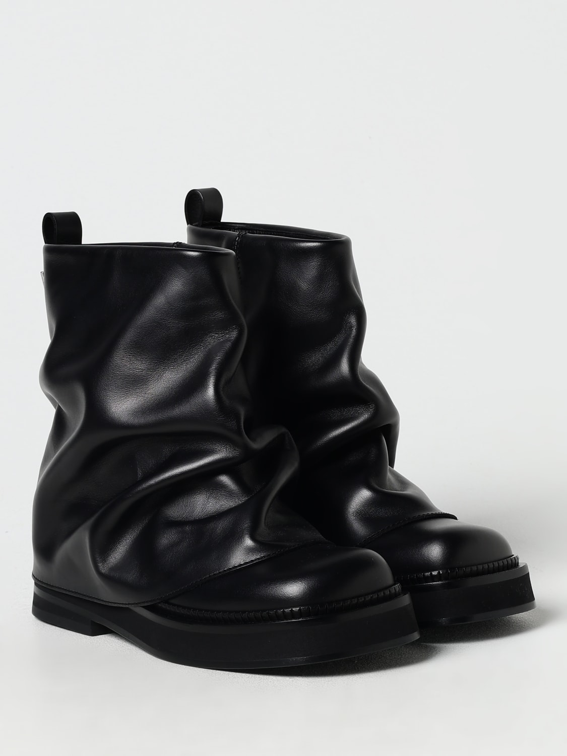ブーツその他 THE ATTICO BOOTS (247WSH00832LBT019AA 100) THE ATTICO：ブーツ レディース - ブラック | GIGLIO.COM