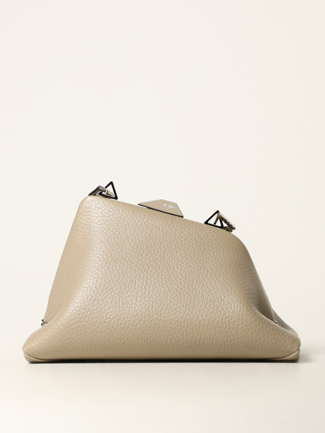 ショルダーバッグ・ポシェット THE ATTICO Woman Shoulder bag Earth 250WAH00049LBT117AA 852 THE ATTICO: Shoulder bag woman - Earth | The Attico shoulder