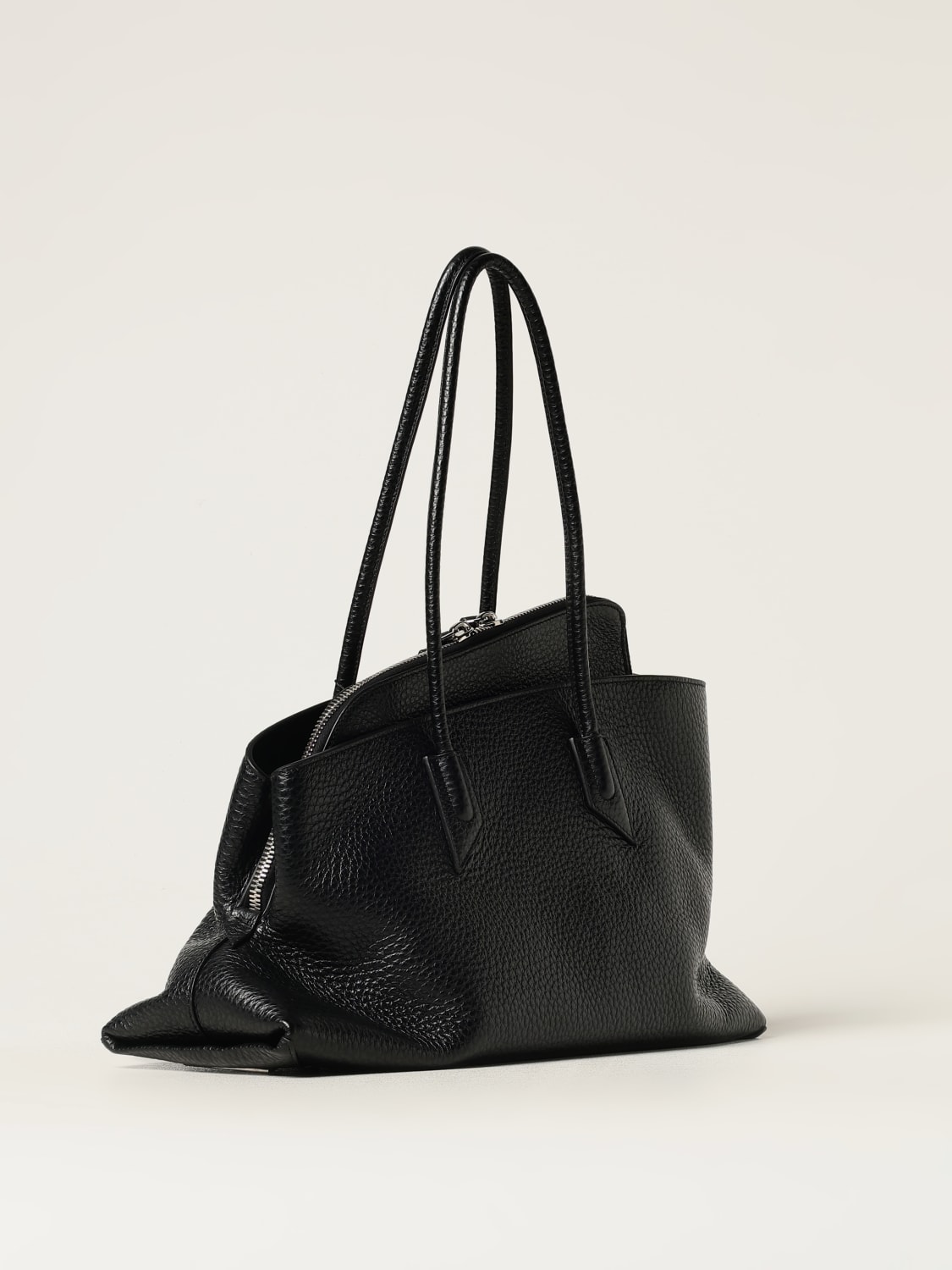 ショルダーバッグ・ポシェット THE ATTICO Woman Shoulder bag Black 250WAH00054LBT117AA 100 THE ATTICO: Shoulder bag woman - Black | The Attico shoulder