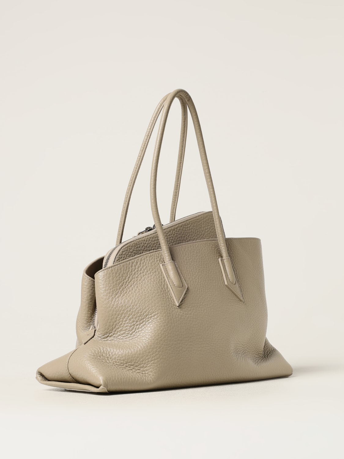 THE ATTICO SCHULTERTASCHE: Schultertasche damen The Attico, Earth - Img 3