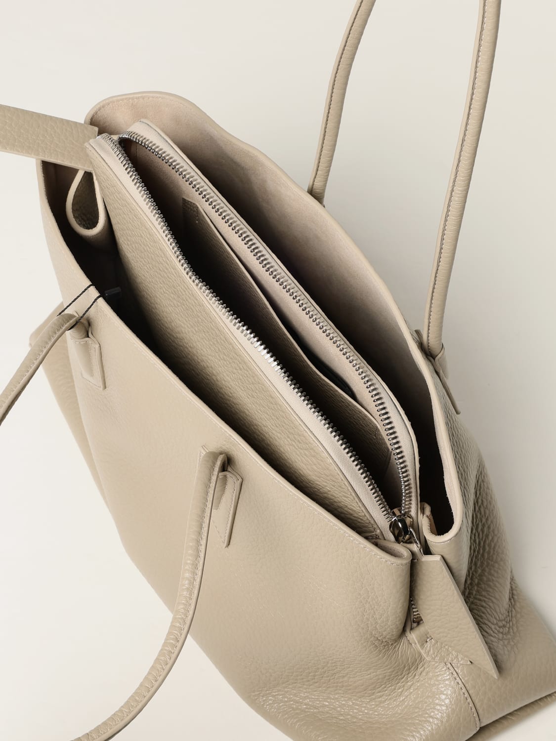 THE ATTICO SCHULTERTASCHE: Schultertasche damen The Attico, Earth - Img 5