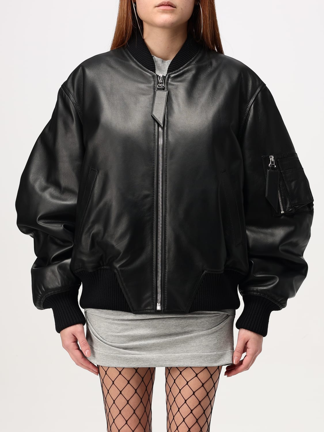 THE ATTICO: Jacket woman - Black | The Attico jacket