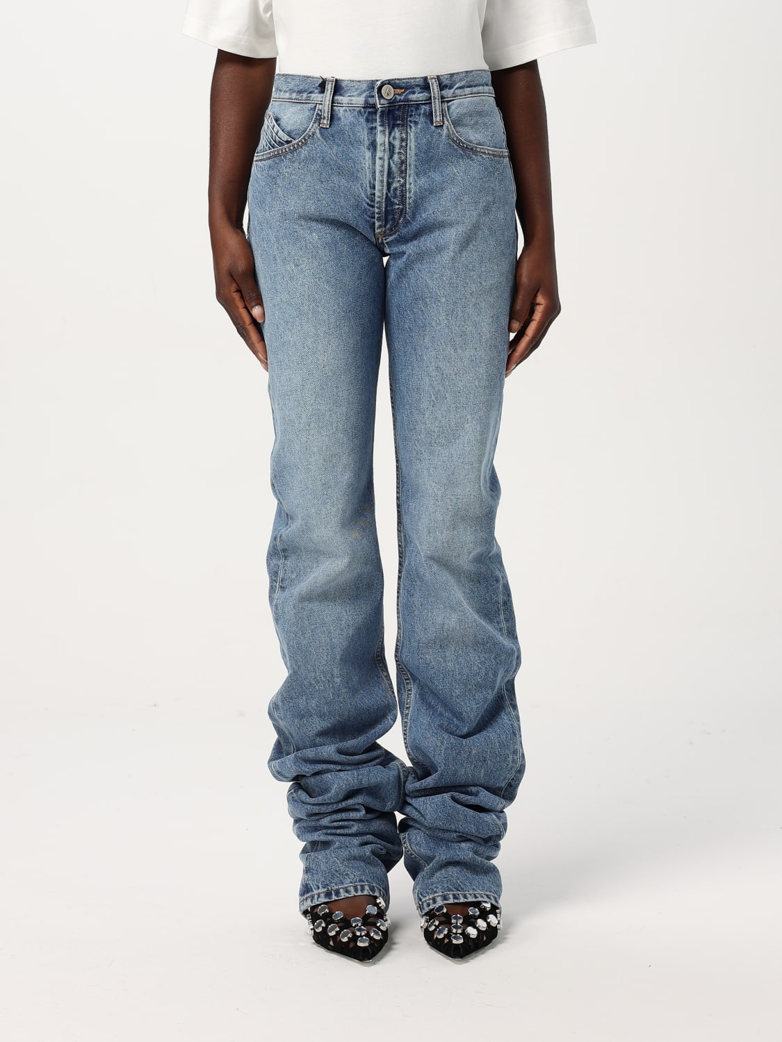 デニム・ジーパン THE ATTICO Woman Jeans Denim 250WCP00214DDD085AA 024 THE ATTICO: Jeans woman - Denim | The Attico jeans