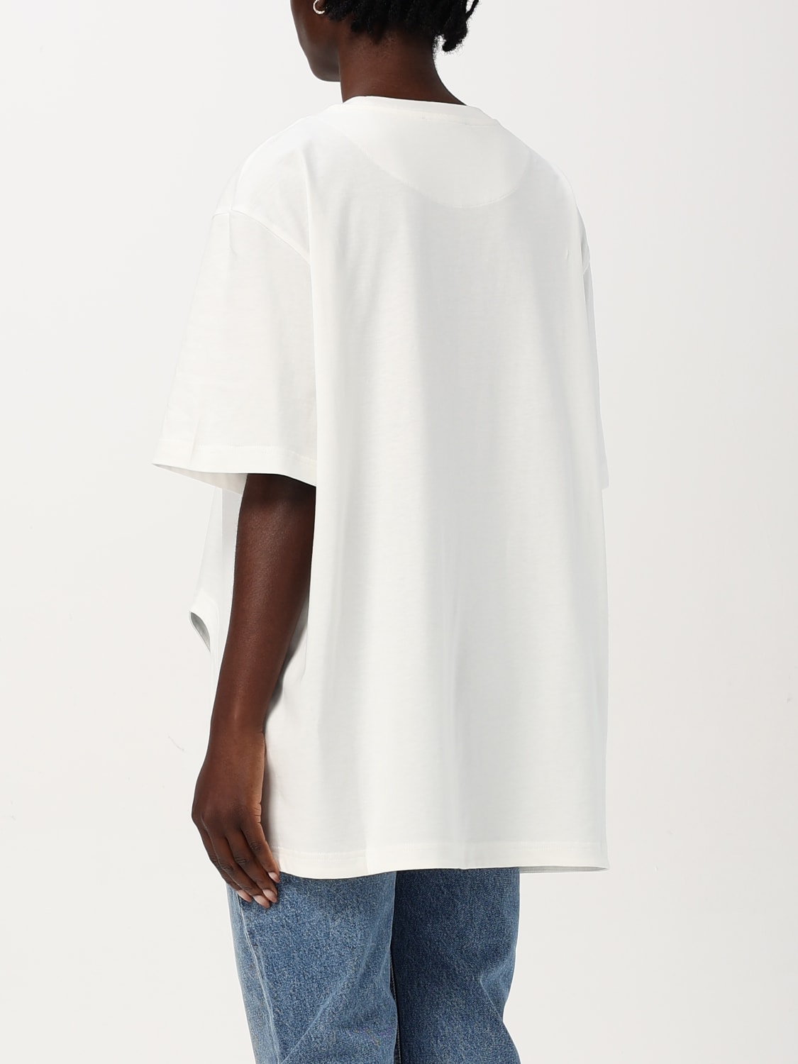 THE ATTICO: T-shirt woman - White | The Attico t-shirt