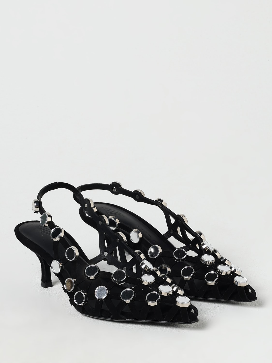 スニーカー THE ATTICO Women Sneakers 241WS000V015T THE ATTICO DONNA Bla The Attico Low-top sneakers for Women | Online Sale up to 28