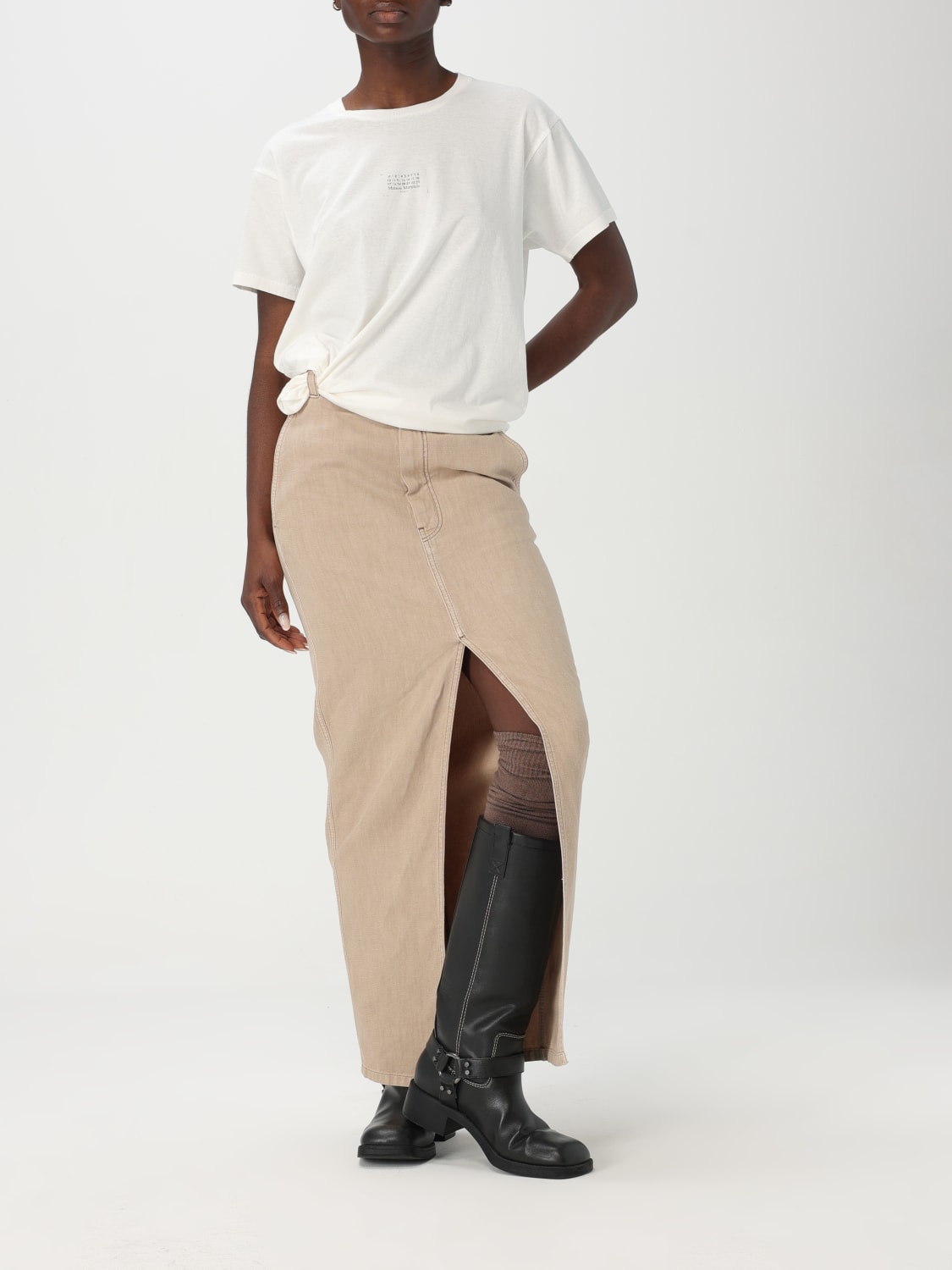 MAISON MARGIELA: T-shirt woman - White | Maison Margiela t