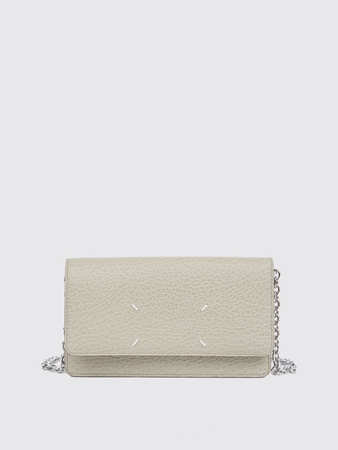 MAISON MARGIELA MINI BAG: Wallet woman Maison Margiela, Grey - Img 1