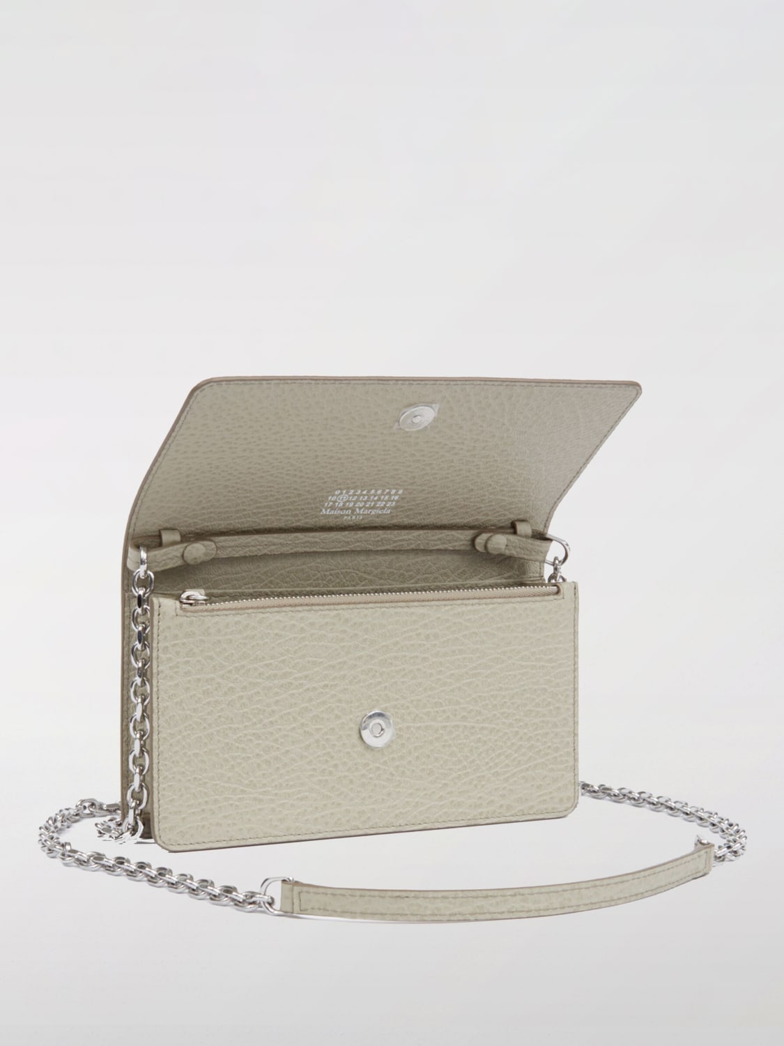 MAISON MARGIELA MINI BAG: Wallet woman Maison Margiela, Grey - Img 4
